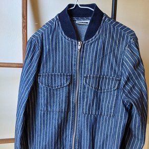 Noisy May Denim Bomber Jacket